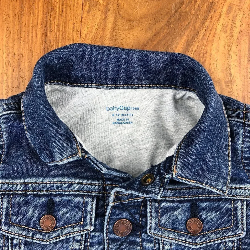 Baby Gap Lined Denim Jacket